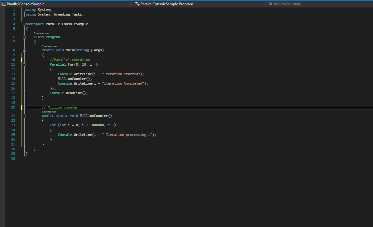 Running your application in parallel cores using Parallel – README